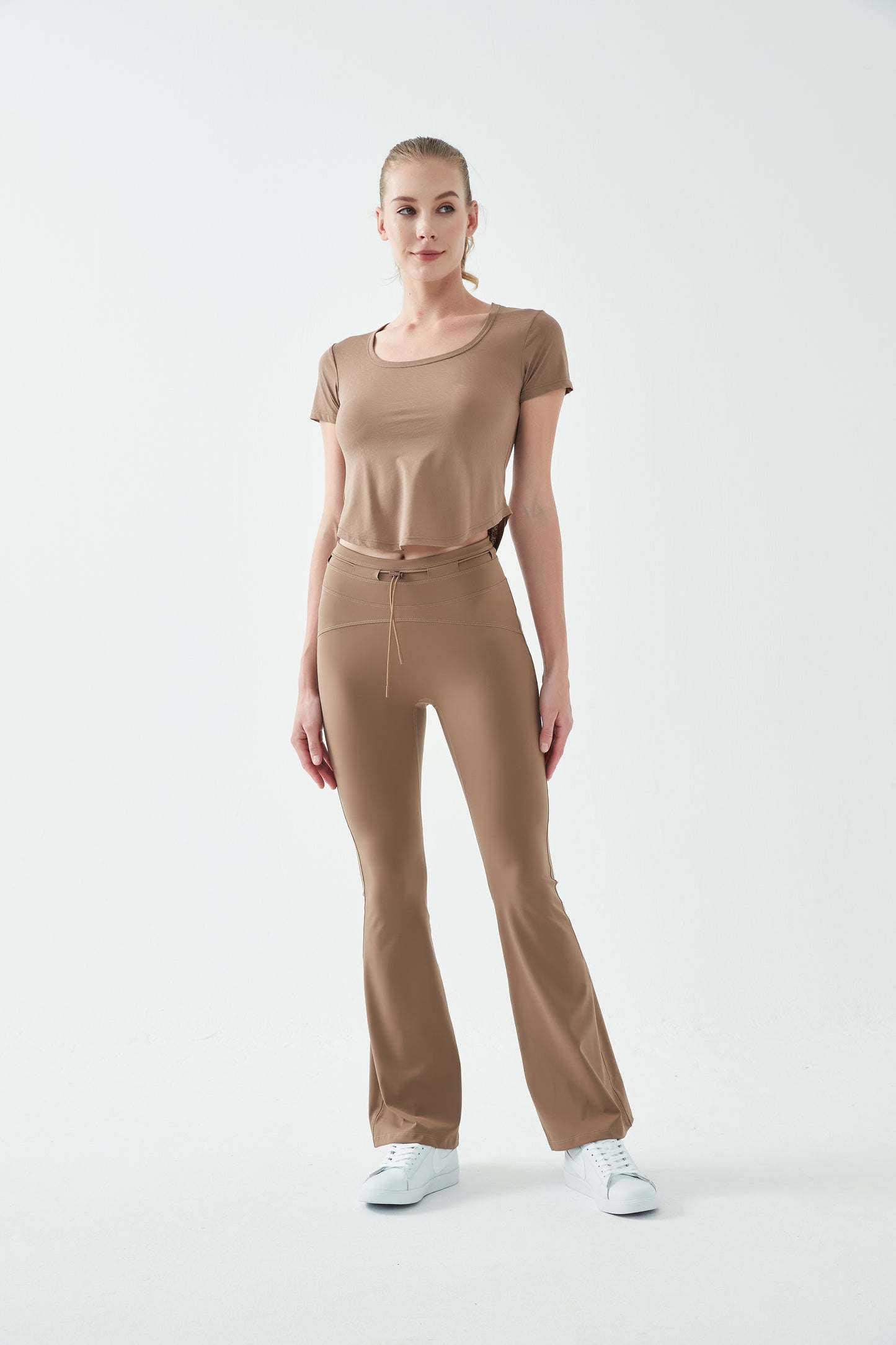 JIOSE AU | ULTRA FLARED PANTS WITH WAISTBAND | LOW INTENSITY