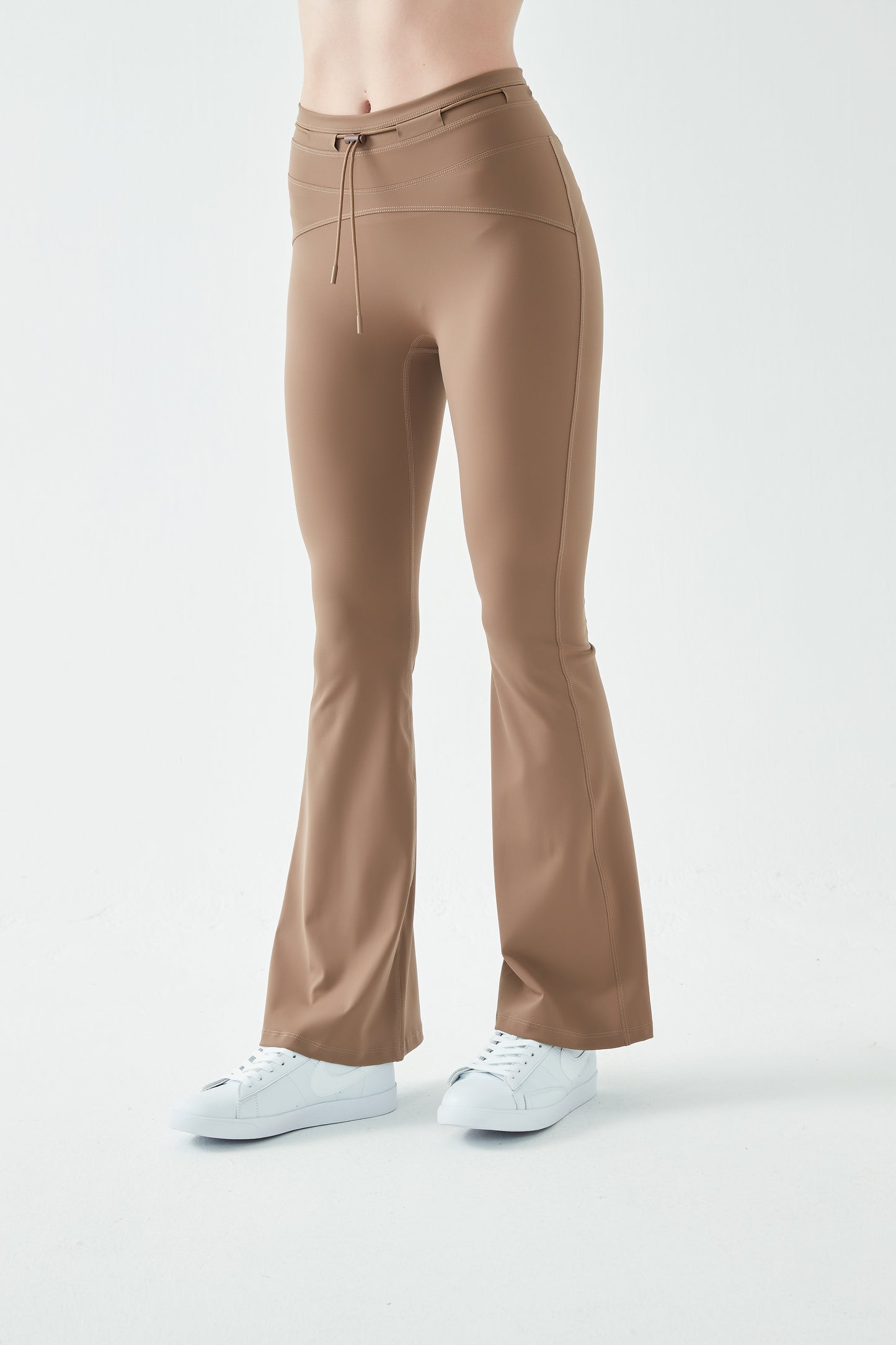 JIOSE AU | ULTRA FLARED PANTS WITH WAISTBAND | LOW INTENSITY