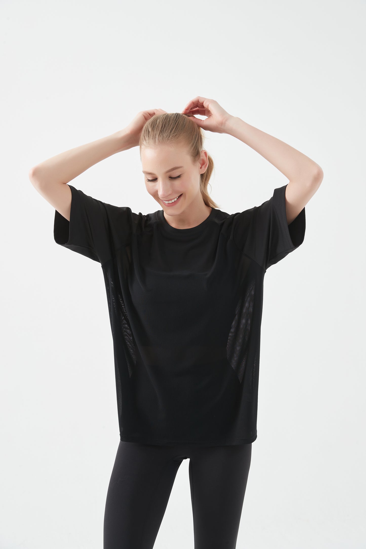 JIOSE MESH MID-SLEEVE T-SHIRT | EVERYDAY WEAR & WORKOUTS