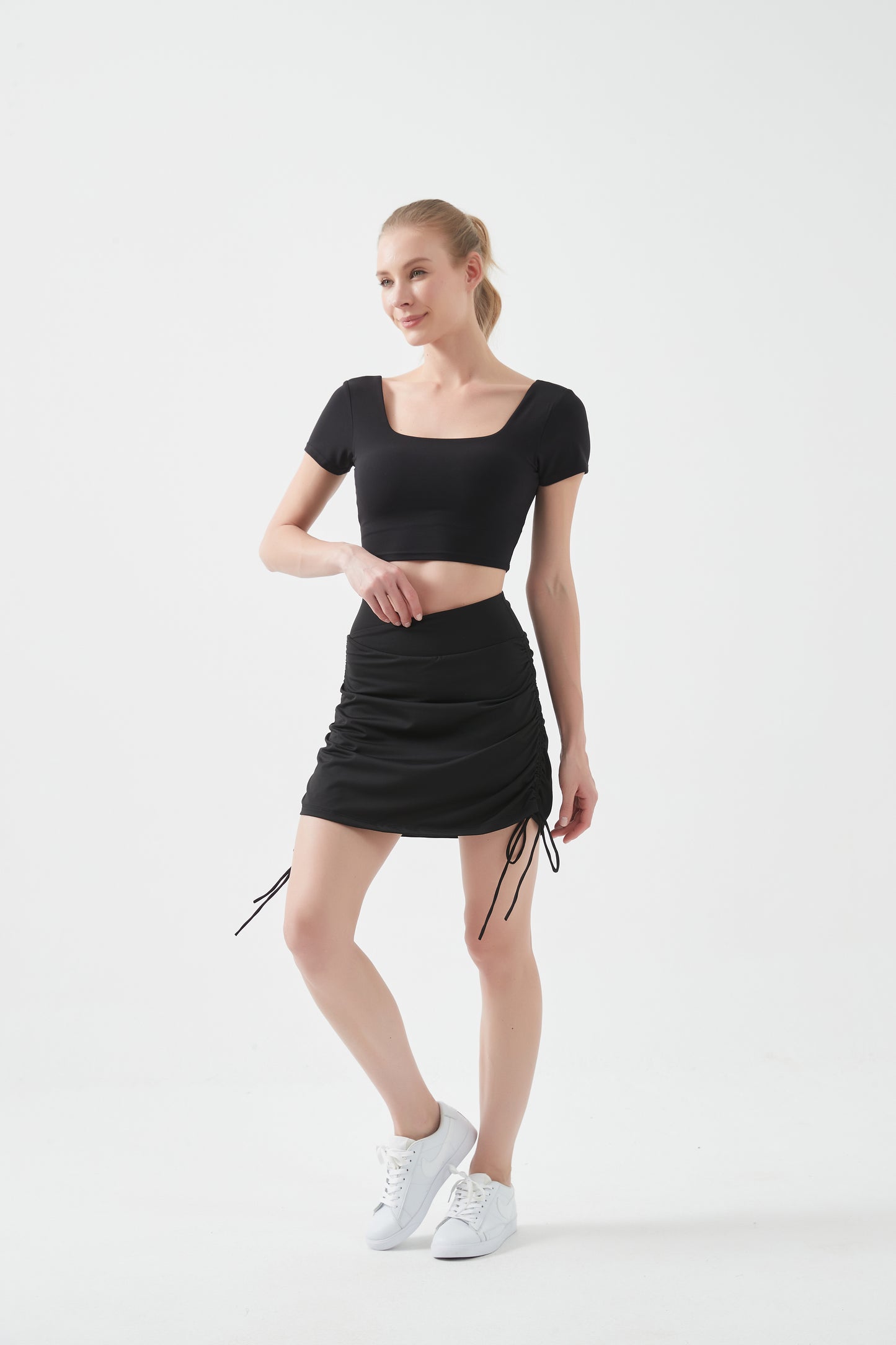 JIOSE CROSSED WAISTBAND SKIRT | EVERYDAY-WEAR & SPORTS LEISURE