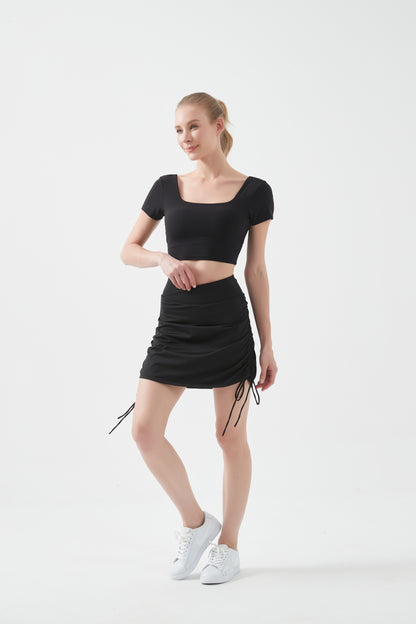 JIOSE CROSSED WAISTBAND SKIRT | EVERYDAY-WEAR & SPORTS LEISURE