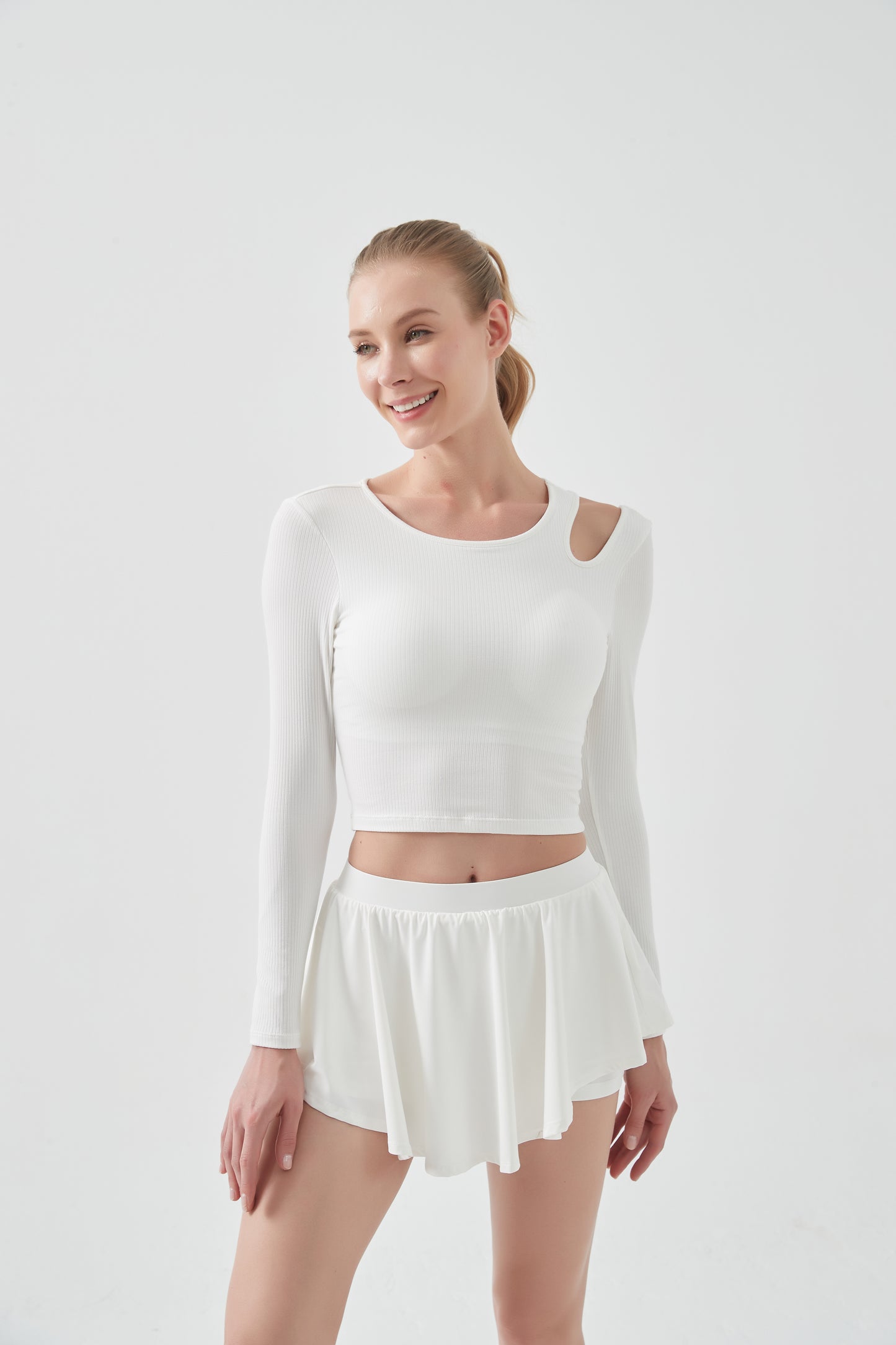 JIOSE OFF-SHOULDER LONG SLEEVE SHIRT | LOW INTENSITY