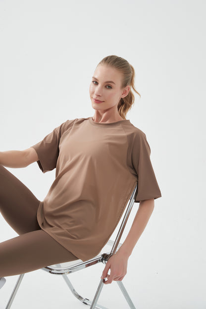 JIOSE MESH MID-SLEEVE T-SHIRT | EVERYDAY WEAR & WORKOUTS