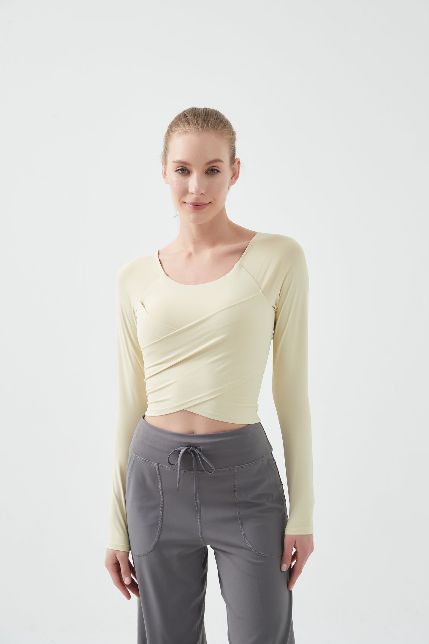 JIOSE CROSS-PLEATING LONG SLEEVE SHIRT | LOOS-FIT | EVERYDAY-WEAR & WORKOUTS